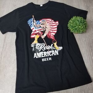Hulk Hogan "Real American Beer" Rare Promo Tshirt